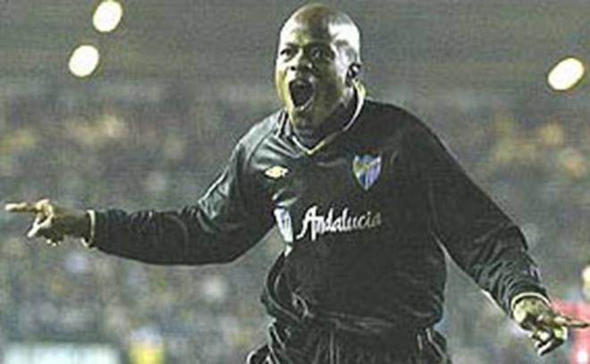 Dely celebra uno de sus goles en Elland Road