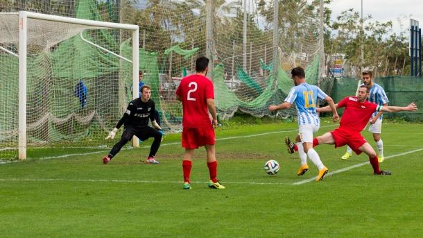 Imagen del partido. / www.malagacf.com