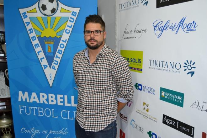 El nuevo director deportivo, José Manuel Hernández.