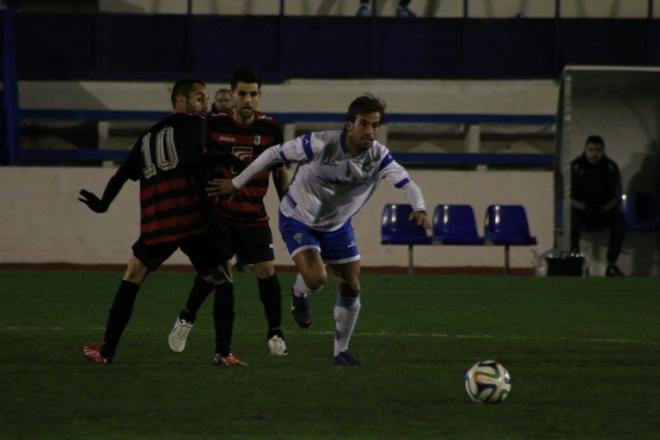 Matador, durante el partido.