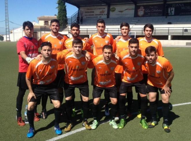 Once del Antequera en Villacarrillo (@antequeracf).