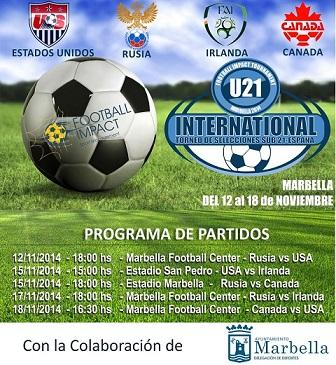 Cartel del torneo.