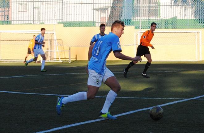 Ontiveros, en un partido. / Foto: www.marbella24horas.es