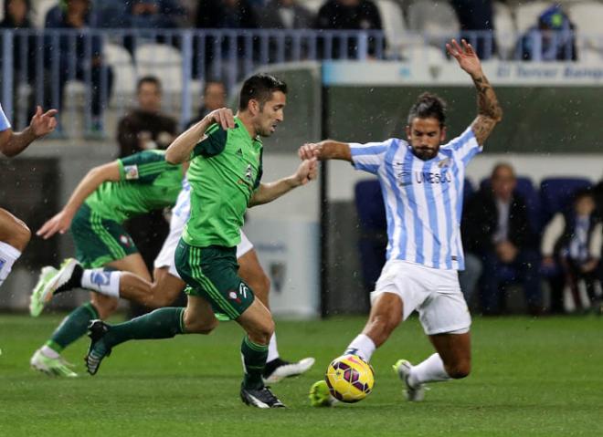 Acción del Málaga-Celta.