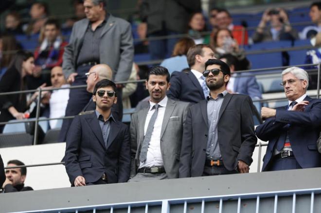 Nayef Al-Thani, Moayad Shatat y Nasser Al-Thani.