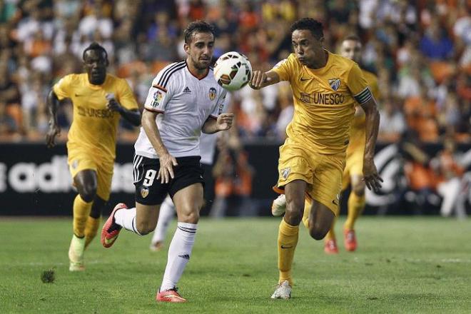 Imagen de la ida en Mestalla.