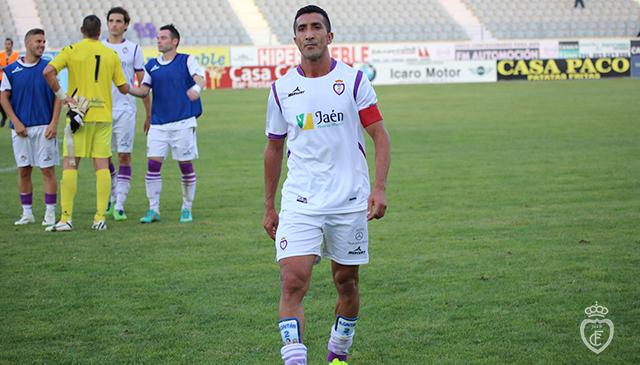 Raúl Gaitán era uno de los capitanes del Jaén.