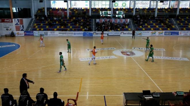 El UMA Antequera, durante un partido.