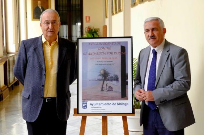 Francisco Lillo y José del Río, durante la presentación.