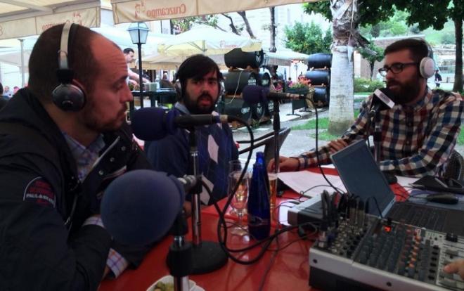 Jiménez, en su presencia en Radio 4G.