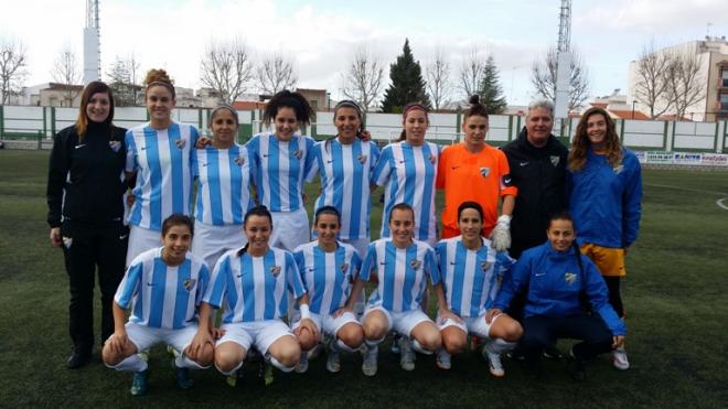 Formación del Málaga Femenino.