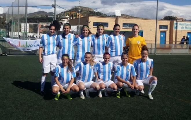 Formación del Málaga Femenino.