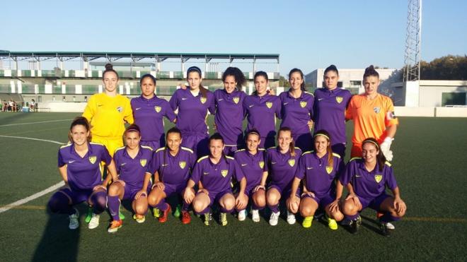 El Málaga, en la Ciudad Deportiva Luis del Sol.