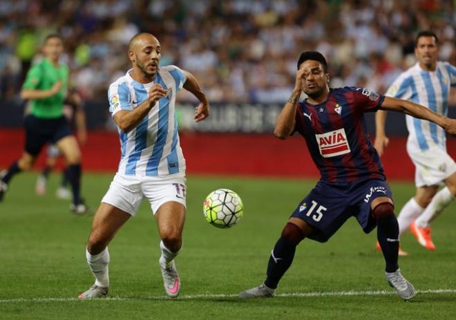 Amrabat, en el partido ante el Eibar.