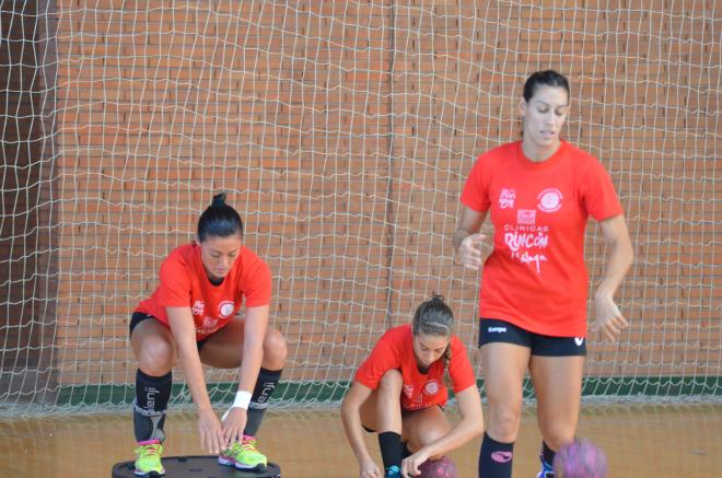 El Clínicas Rincón, en un entrenamiento.