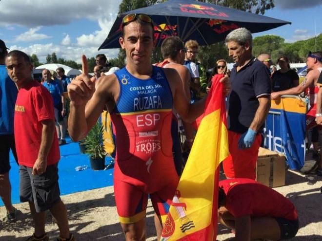 Rubén Ruzafa, campeón del mundo. / Foto: @RubenRuzafa