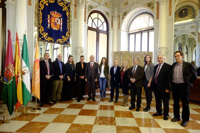 Una imagen de los asistentes a la reunión.