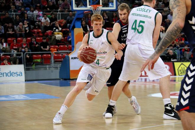 Kuzminskas, en el Laboral Kutxa-Unicaja.