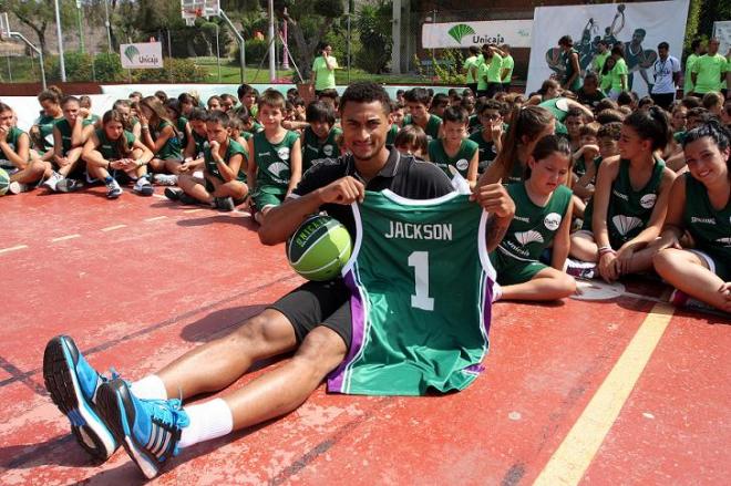 Edwin Jackson, el pasado verano en el Campus de Unicaja.