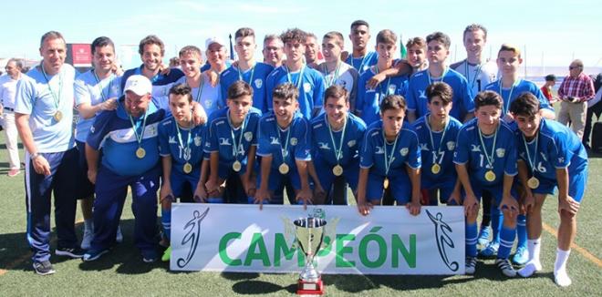 Los cadetes de Málaga, campeones de Andalucía.