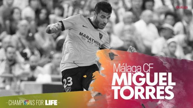 Miguel Torres jugará en el Champions for Life.