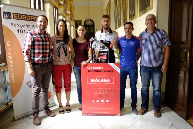 Presentado el VII Triatlón de Málaga.