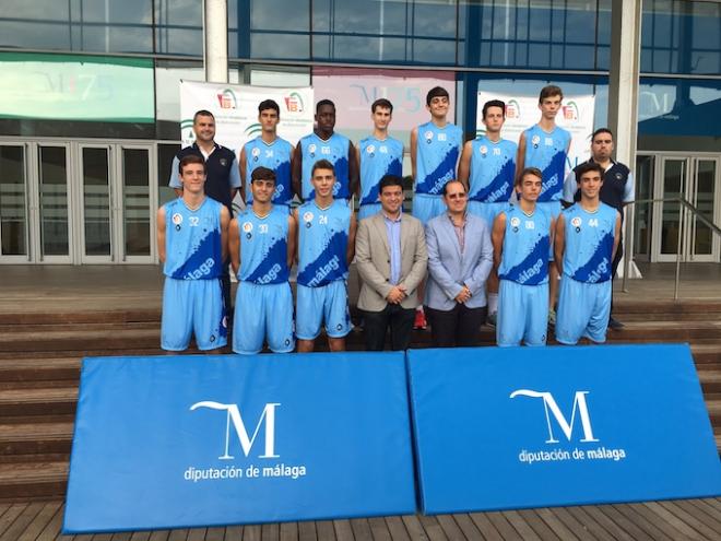 Selección malagueña masculina cadete.