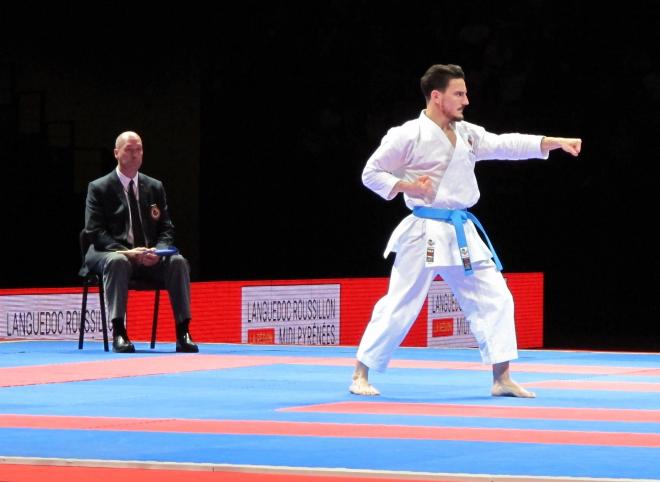 Damián Quintero, en una competición.