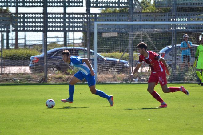 Chica y Caturla, este mediodía (Foto: Adrián Becerra/BeSoccer).