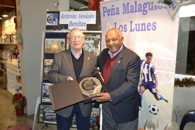 Los míticos Benítez y Ben Barek (Foto: José Manuel Torres).