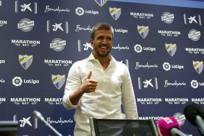 Camacho, en rueda de prensa.