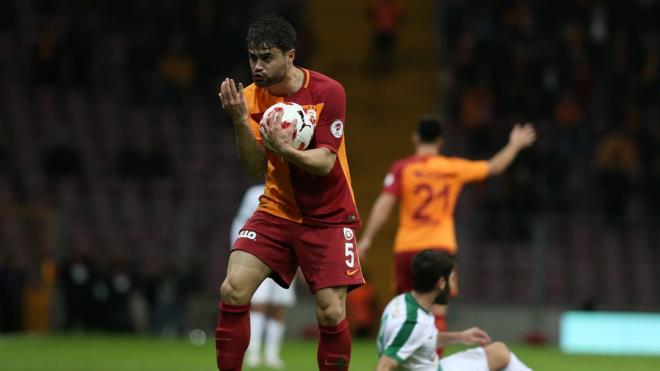 Ahmet Çalik, en su etapa en el Galatasaray.