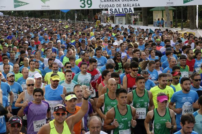 Imagen de la salida de la Carrera Urbana.