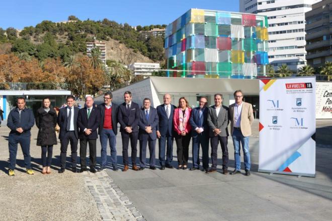 La Vuelta 2018 saldrá desde el Cubo Pompidou de Málaga.