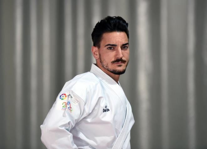 El karateka Damián Quintero.