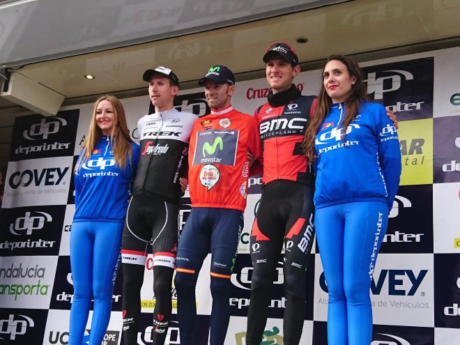 Valverde lidera el podio de la clásica andaluza.