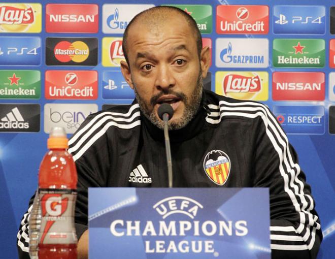 Nuno confía en el triunfo ante el Lyon.