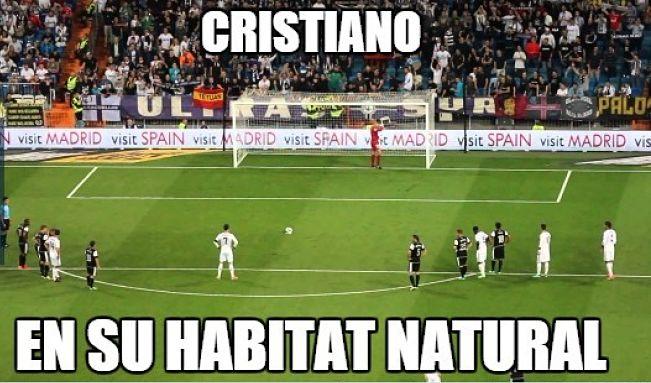 Los penaltis de Cristiano, protagonistas en redes sociales.