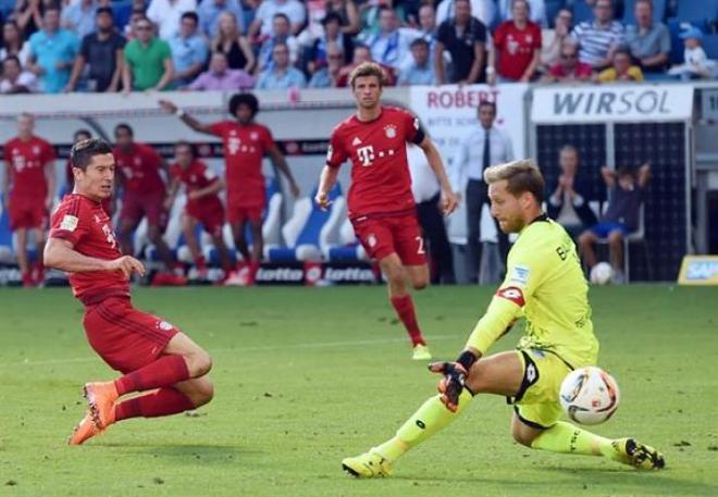 Lewandowski marcó el tanto de la victoria.