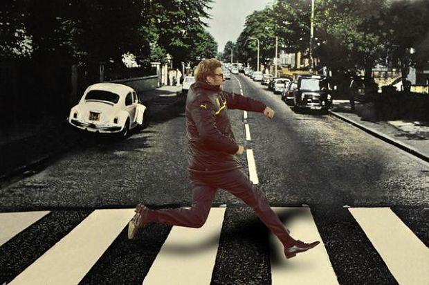 Klopp corre sobre Abbey Road.