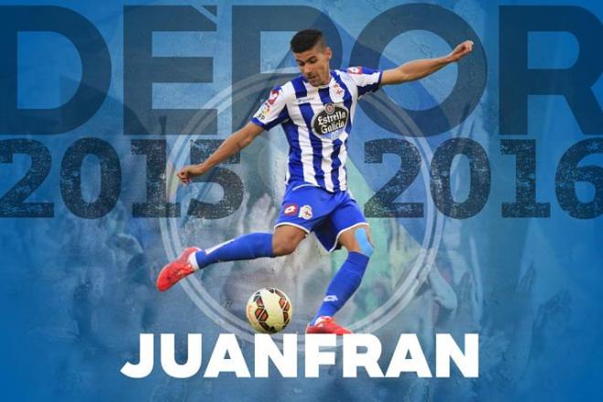 Juanfran jugará su segunda temporada en Riazor.