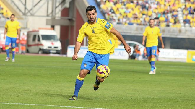 Culio ha sido sancionado con un partido (FOTO: UD Las Palmas).