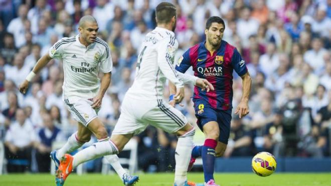 Real Madrid y Barça, en el encuentro de la pasada campaña.