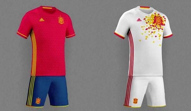 Camisetas de la Selección Española.