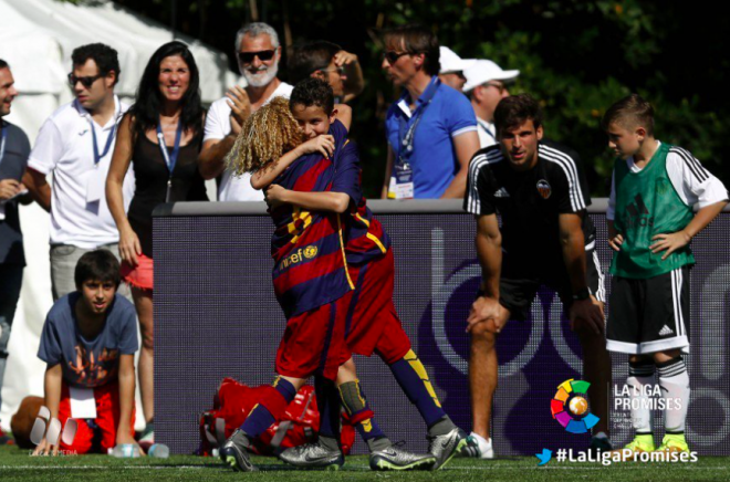 El Barcelona ganó al Valencia en la final.