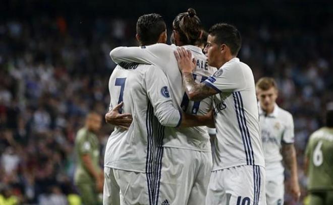 El Real Madrid quiere vencer al Borussia en la Liga de Campeones.
