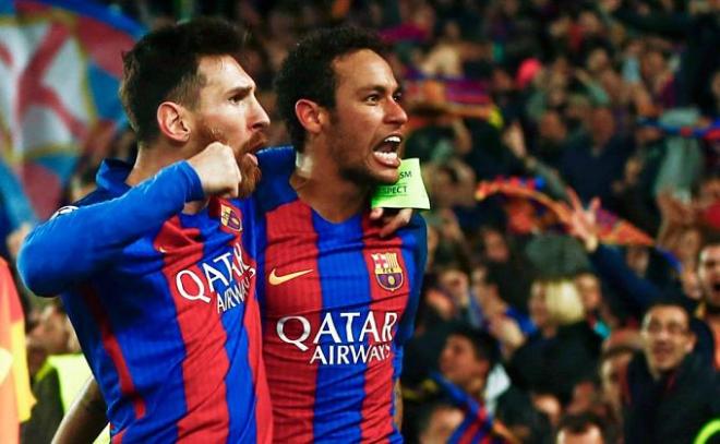 Leo Messi y Neymar, los mejor pagados.