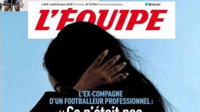 Portada de L'Equipe de este lunes.