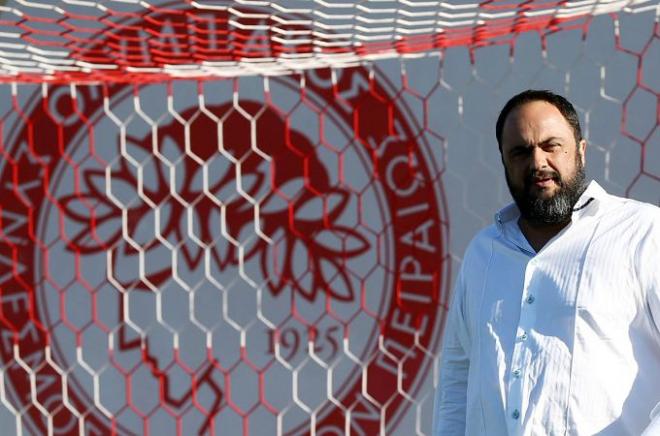 Presidente del Olympiacos, Evangelos Marinakis.