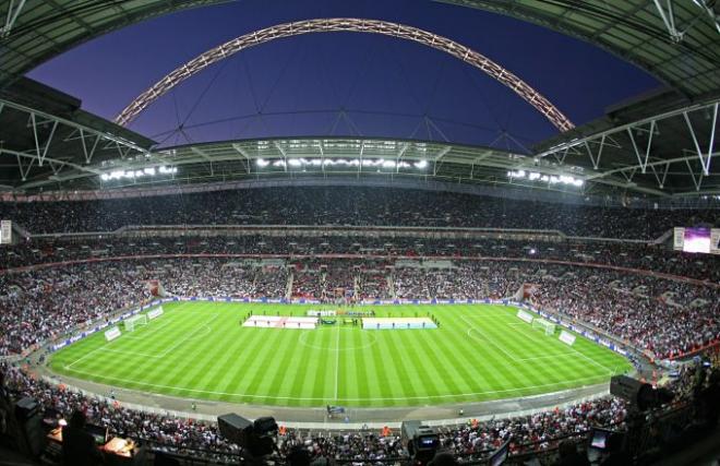 Wembley, escenario del partido.
